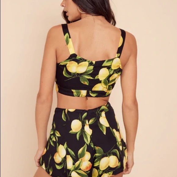 Lemon Two Piece Set - Picture 2 of 2